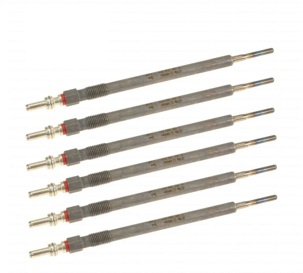Diesel Glow Plug Set 6 Plugs BOSCH OEM for Mercedes / Dodge Sprinter 2500 3500