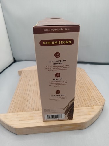 3 - HIMS Under Cover Hair Color & Conditioner Medium Brown Color Blends Grays - Picture 10 of 13