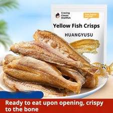 Hot Sale! Yellow Fish Crisps - 5 Packs (30g Each) - Crispy to the Bone