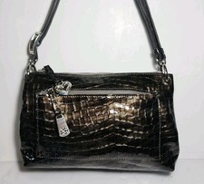 BRIGHTON BRIA SHINE YOUR BAG COLL. BROWN CROSSBODY MESSENGER PURSE CLUTCH $230