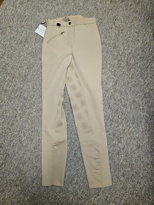 Robuste beige Reithose 24''