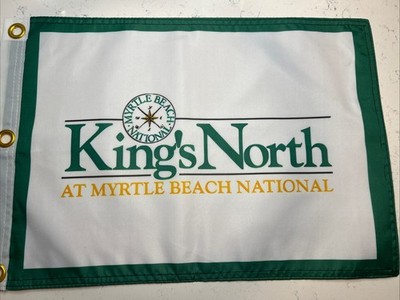 KINGS NORTH AT MYRTLE BEACH NATIONAL GOLF COURSE PGA TOUR GOLF PIN FLAG TIGER