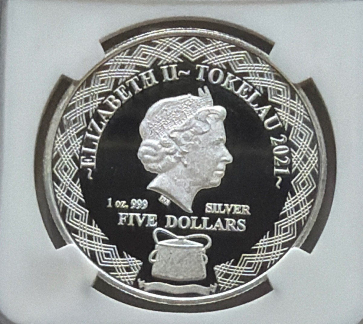 準最高鑑定 トケラウ ＄5 2021 1oz銀貨 PCGS-PL69 2021 Tokelau $5 Pisces Zodiac Series 1oz Silver Coin NGC PF69