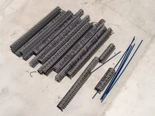 Lot of 14 Cards (6") Clipper No. 1-D Galvanized Nylosteel Belt Lacer Hook Pins