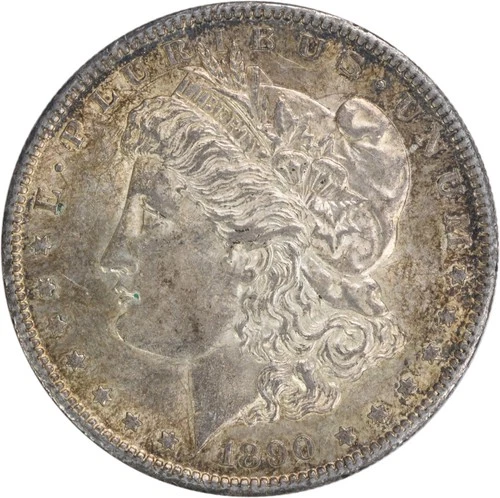 1890-S Morgan Silver Dollar AU Slider Uncertified #306