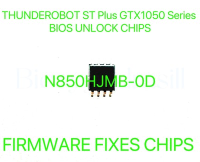 THUNDEROBOT ST Plus GTX1050 Series, ADMIN NO PASSWORD BIOS CHIP N850HJMB-0D