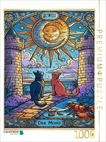 Calvendo Puzzle The Moon | 1000 Pieces, Finished Size 25.2 × 18.9 In (64 × 48 Cm