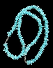 Beachy Mermaidcore Blue Shell Chip Necklace/Bracelet