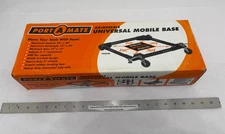 (1) NEW Portamate Adjustable Universal Tool Mobile Base 400lbs Capacity - PM1000