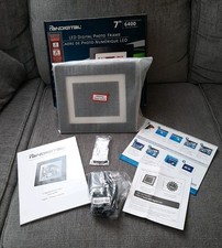 Pandigital Digital Photo Frame 7" Internal Memory Up To 6400 Images New Open Box