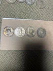 Franklin Half Dollars Lot Of (4), 1952P,  1954D, 1962P,  1963P