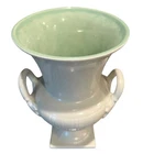 Red Wing Pottery Double Handle Ceramic Planter Vase #762 USA Cream MCM Vintage