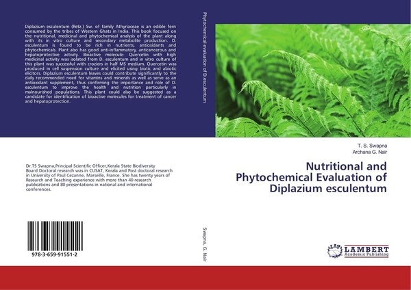 Nutritional And Phytochemical Evaluation Of Diplazium Esculentum Archana G. Nair-image