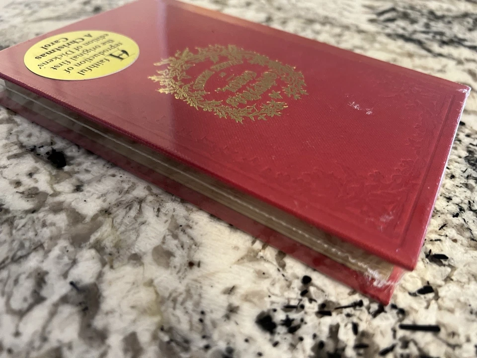A CHRISTMAS CAROL - 1st Edition Exclusive Holiday Replica of 1843 Facsimile NEW Foto 3 de 4