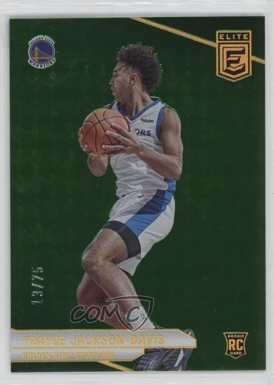 2023-24 Donruss Elite Rookies Neon Green 13/75 Trayce Jackson-Davis #247 z6j