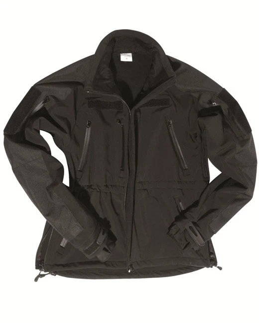 Softshell Jacke Mil-Tec® Prof., schwarz -NEU- - Bild 1 von 1