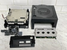 Nintendo GameCube Replacement Shell Black DOL-001 Motherboard See Details 