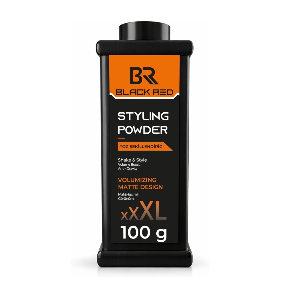 BLACK RED Hair Styling Texture Powder, 20g | Medium Hold | Volumising Matte - Image 4