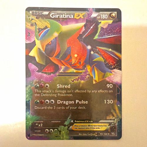 The Pokémon Company Giratina EX 92/124 Dragons Exalted Holo Rare EX Eng 180HP