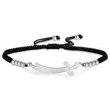 Zulfiqar Bracelet for Women Men Stainless Steel Imam Ali Sword Bracelet Islamic