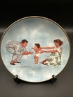 The American Family Series by Norman Rockwell "Baby’s First Step” Plate