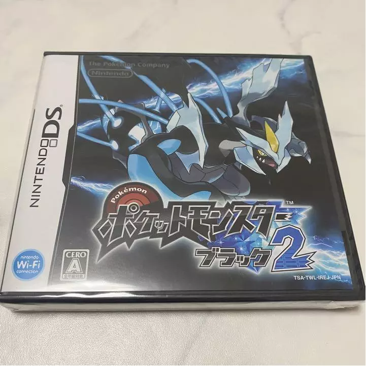 Pokemon Black 2 (Nintendo DS) NEW Factory Sealed From JP Import F/S