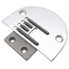 1 SET NEEDLE PLATE ZIG ZAG 10MM & FEED DOG FOR CONSEW 199RB,146RB #705+724