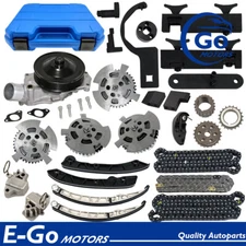 Timing Chain Kit Water Pump VVT Tool Fit Land Rover LR4 Range Rover AJ133 3.0L