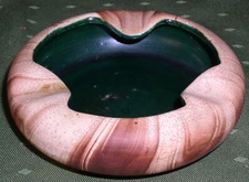 Brown Ceramic Ashtray or Rose Bowl