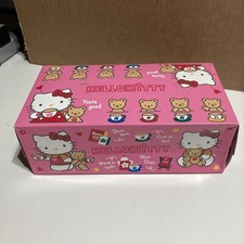 Hello Kitty Tissue Box Pink Pattern 1996 Sanrio Unopened Excellent Vintage Cute 