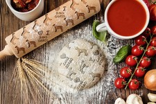 Cane Corso, engraved rolling pin, valek, UK