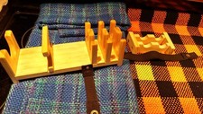 Cross Holder Hand Weaving Warp Tool Yarn Lecl...