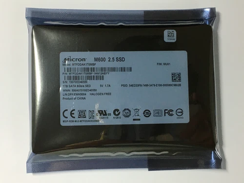 Micron Crucial M600 1TB SSD Internal MTFDDAK1T0MBF 2.5" SATA III 6Gb/s 7mm SSD