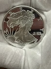Sunshine Minting 'Walking Liberty' 1 oz .999 Fine Silver Eagle Round BU Beauty