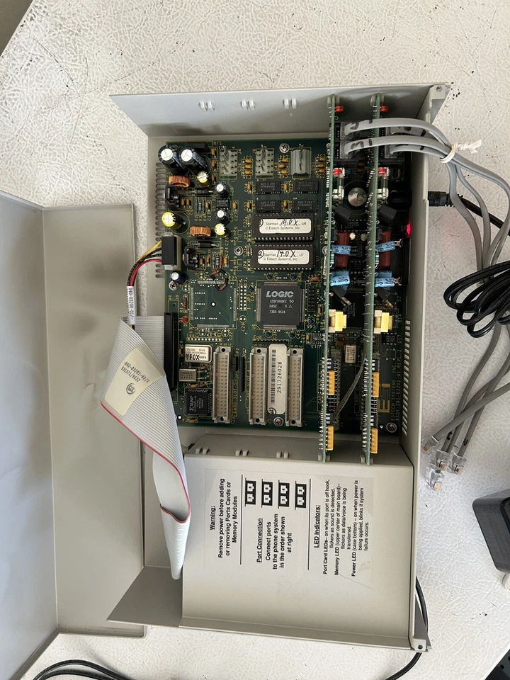 Samsung Starmail 4-Port Voice Processing System w Noisy HDD for Repair - Image 4 of 4