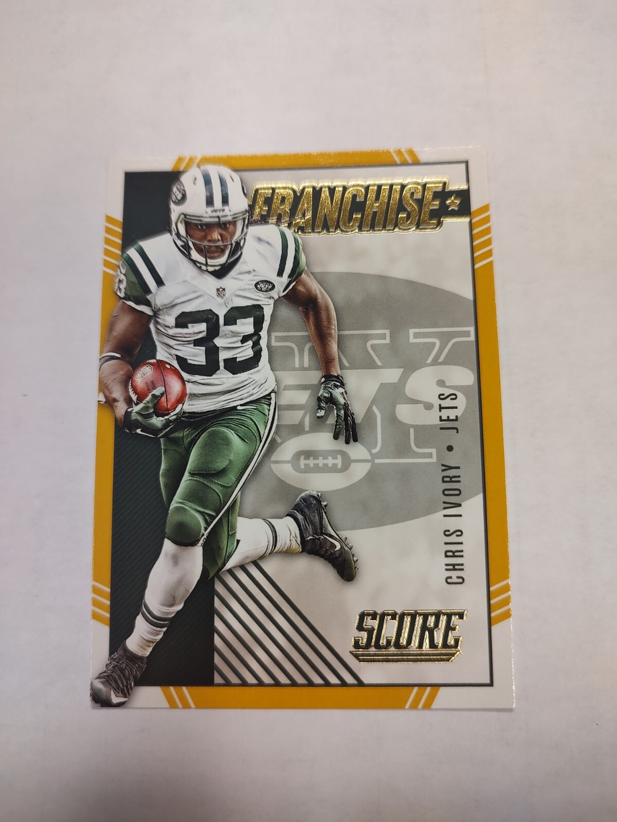 2016 Score Franchise Gold #4 Chris Ivory - (PWE)