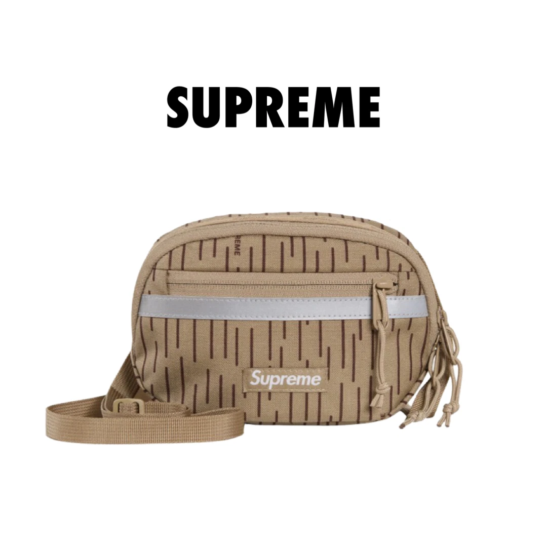 Mini sac latéral Supreme marron pluie