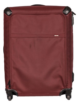 Tumi 23'' Burgundy International Carry On Spinner Suitcase B1111