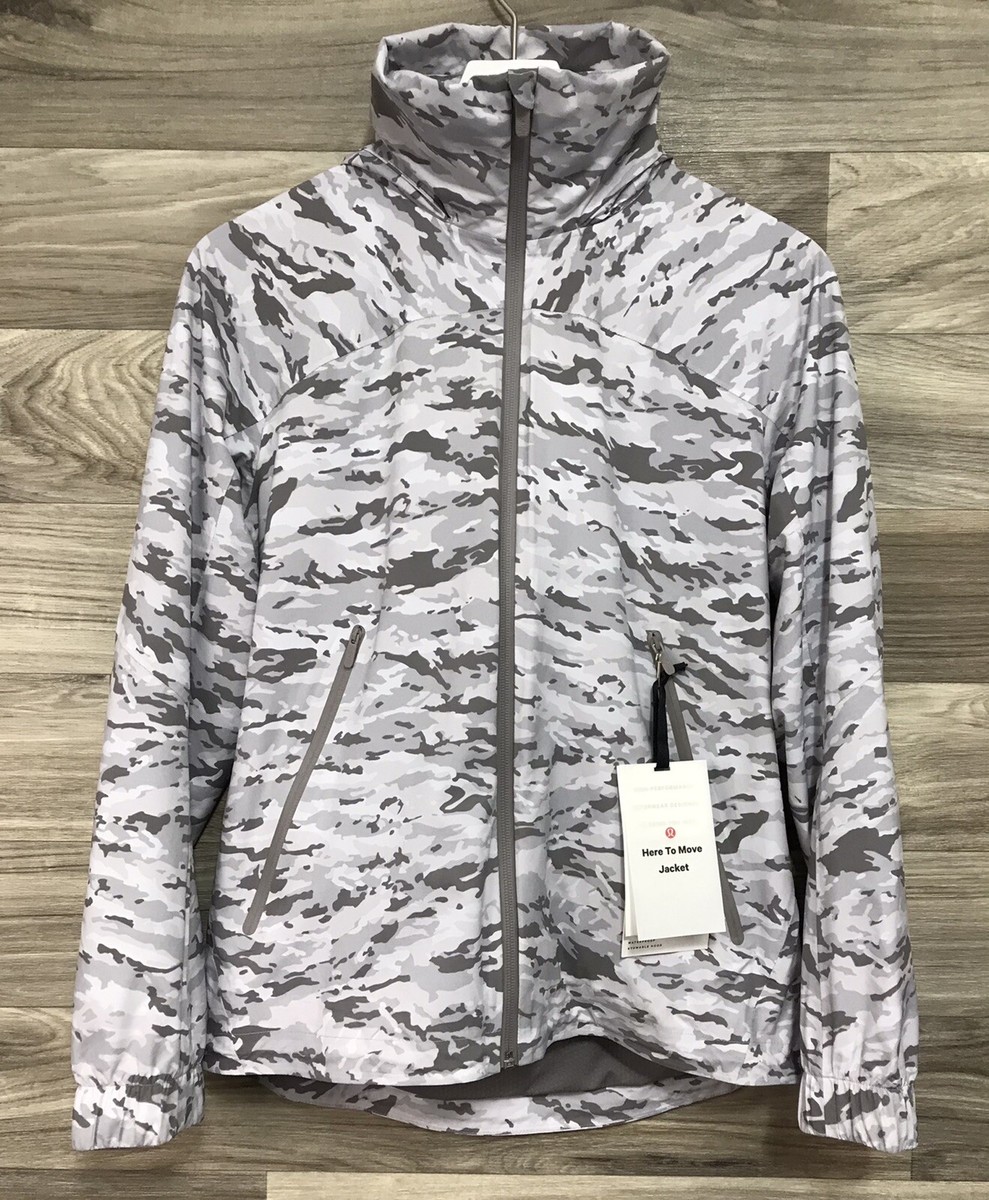 Waterproof Jacket Lululemon White Camo Jacket Lululemon