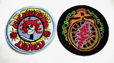 Grateful Dead Steal Your Face Bertha Skull Embroidered Iron or Sew on Patches