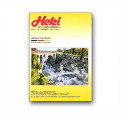Heki 8020 Modellbahnzubehör Gesamtkatalog alle Spuren