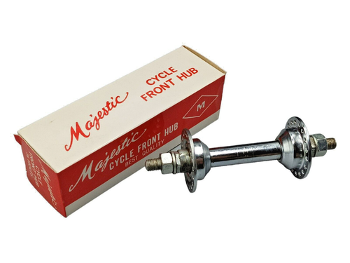 Moyeu Avant Vélo Vintage Alliage Léger – 36 Trous – Fabriqué En Italie – NOS