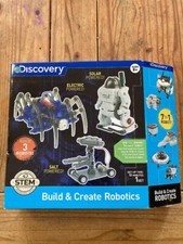 NEW Robotics Build and Create 3 Robots by Discovery Sealed 