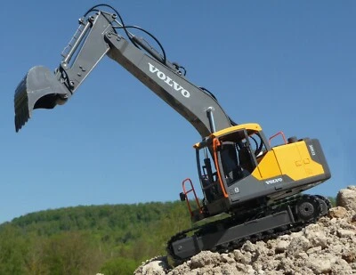 RC SCHAUFEL BAGGER VOLVO mit 17 FUNKTIONEN & 61cm Länge Ferngesteuert 2,4GHz 803