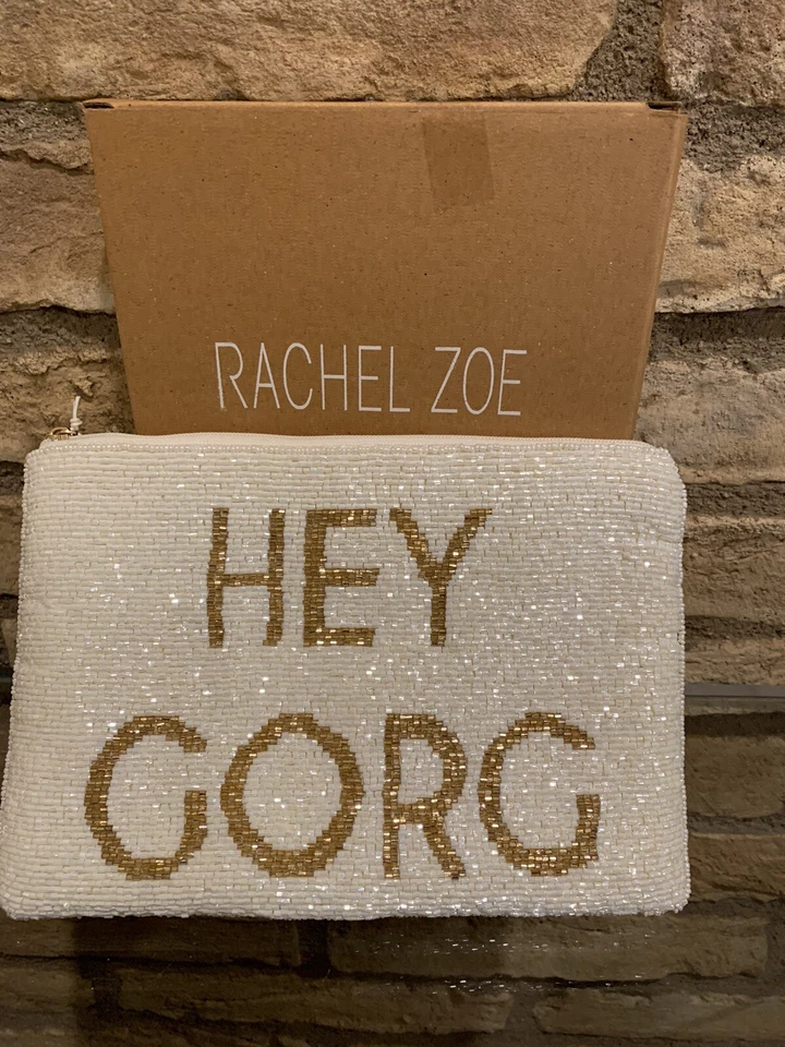 Bolsa de viaje Pottery Barn Rachel Zoe con cuentas, Hey Gorg maquillaje adolescente nueva Foto 2 de 2