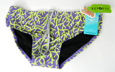 Speedo Eco Endurance Swim Briefs 34 Coral Flow Miami Lilac Repreve Vibe New Tags