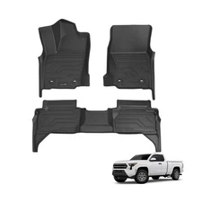 Floor Mats for Toyota Tacoma 2024 2025 2026 Double Cab Auto Trans (Not fit Hy...