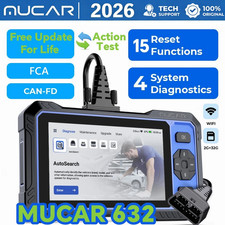 2026 Mucar 632 Obd2 Scanner Diagnostic Tool Engine Abs Srs Ebp Sas Action Test 2026 Mucar 632 Obd2 Scanner Diagnostic Tool Engine Abs Srs Ebp Sas Action Test