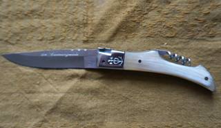 HANDSOME LE CAMARGUAIS KNIFE WITH CORKSCREW (FRANCE)