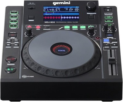 Gemini Sound MDJ-900 professioneller Audio-DJ-Mediaplayer mit 4,3 Zoll Full